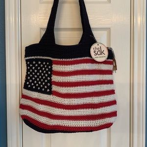 American Flag Sak Purse
